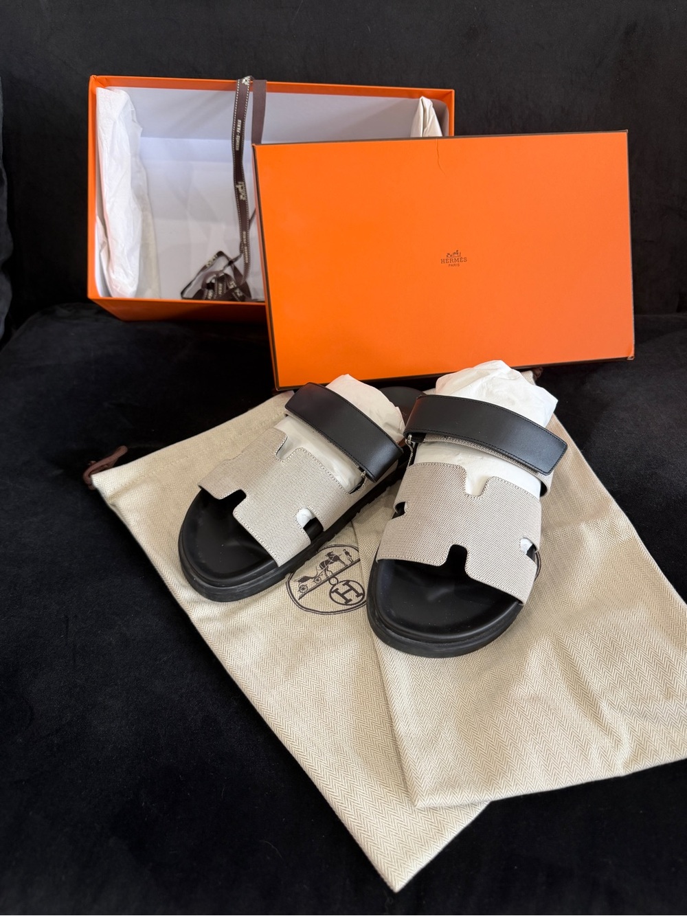 Hermes Chypre Sandals
